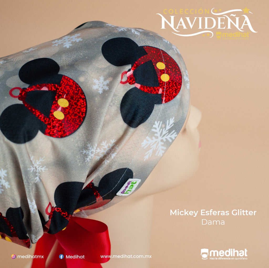 Mickey esferas glitter (6876561997957)