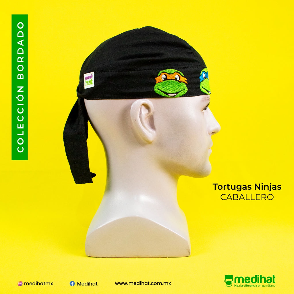 Tortugas ninja bordado Caballero (6845811294341)