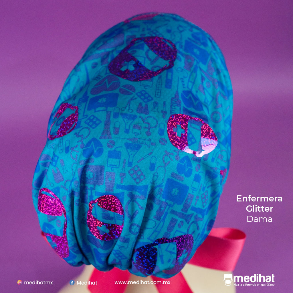 Enfermera glitter (6883693527173)