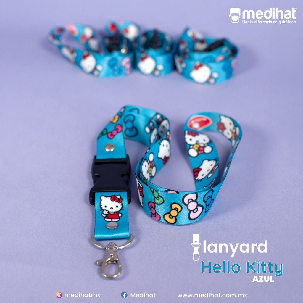 Lanyards Kitty Colores (7066531627141)