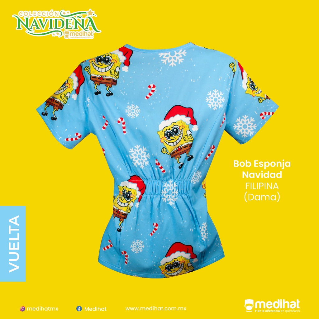 Filipina Bob Esponja Navidad (6756504371333)