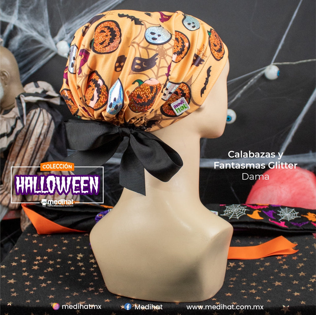 Calabazas y fantasmas glitter (6849591148677)