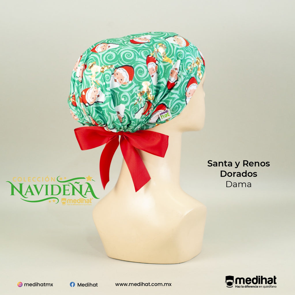 Santa y Renos dorados (6881956200581)