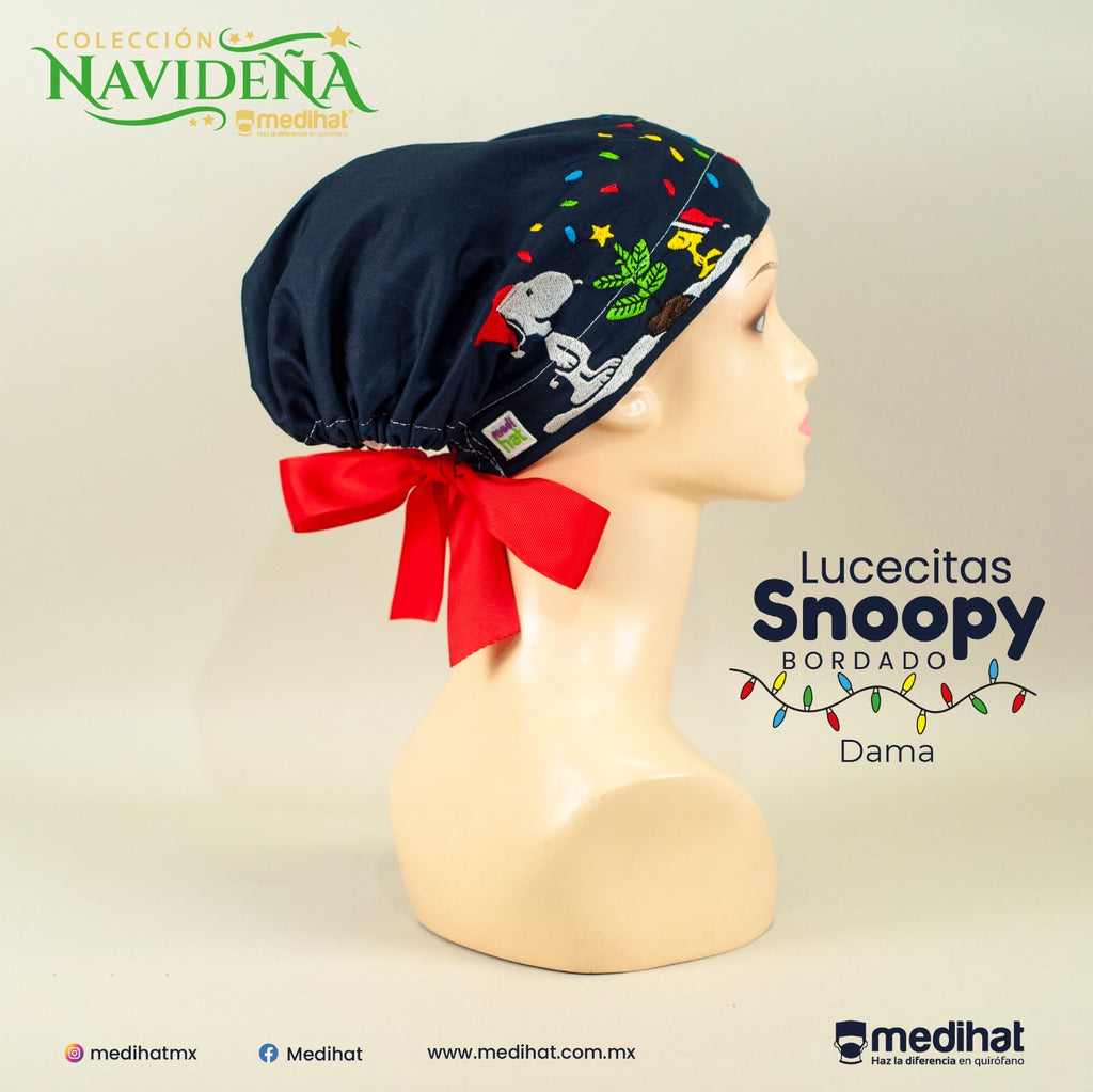 Lucecitas Snoopy Navidad bordado (6882229878917)