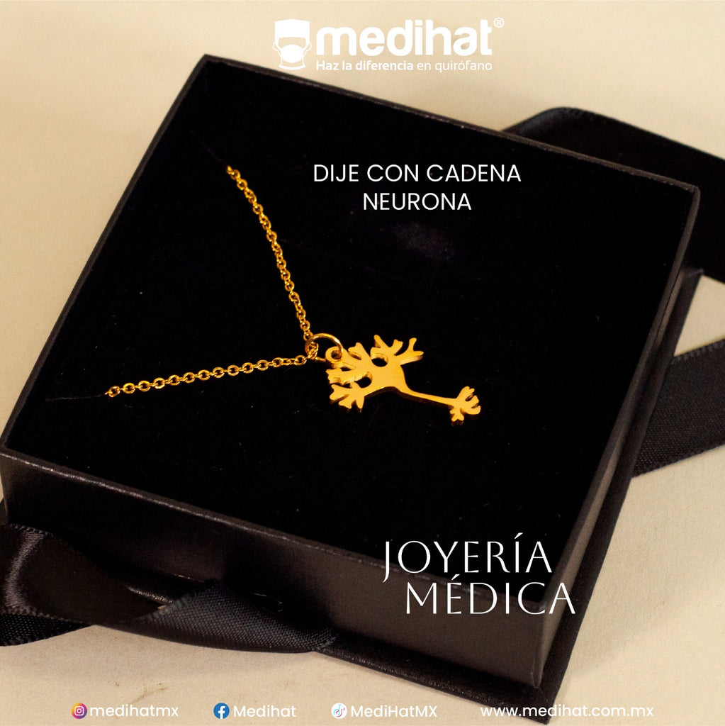 Dije con cadena NEURONA (6913815675013)