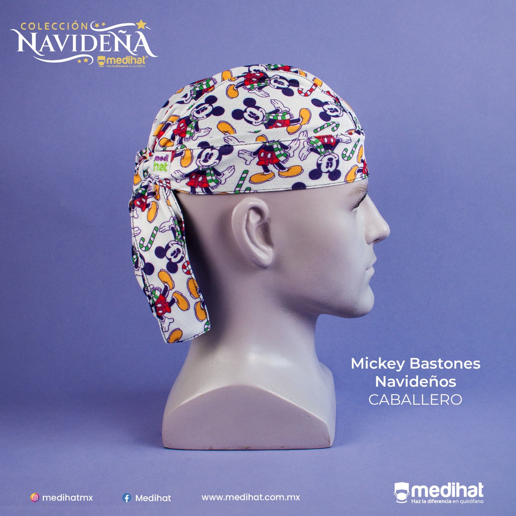 Mickey bastones Navideños Caballero (7094878896261)