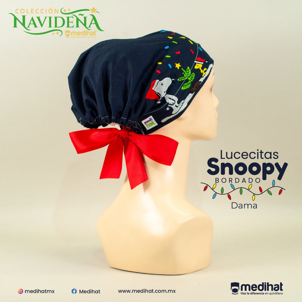 Lucecitas Snoopy Navidad bordado (6882229878917)