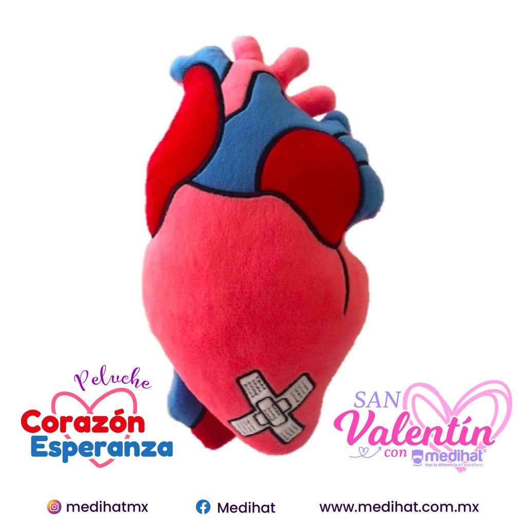 Peluche Corazón Esperanza (6904807161989)