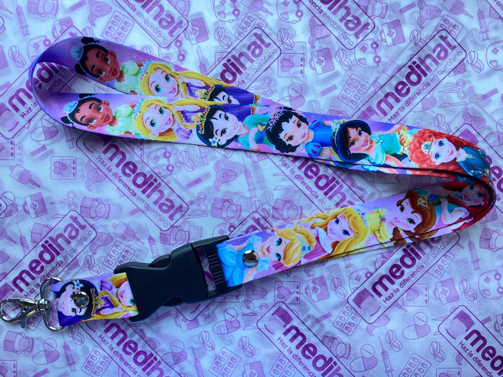 Lanyards Princesas Disney (6582158426245)