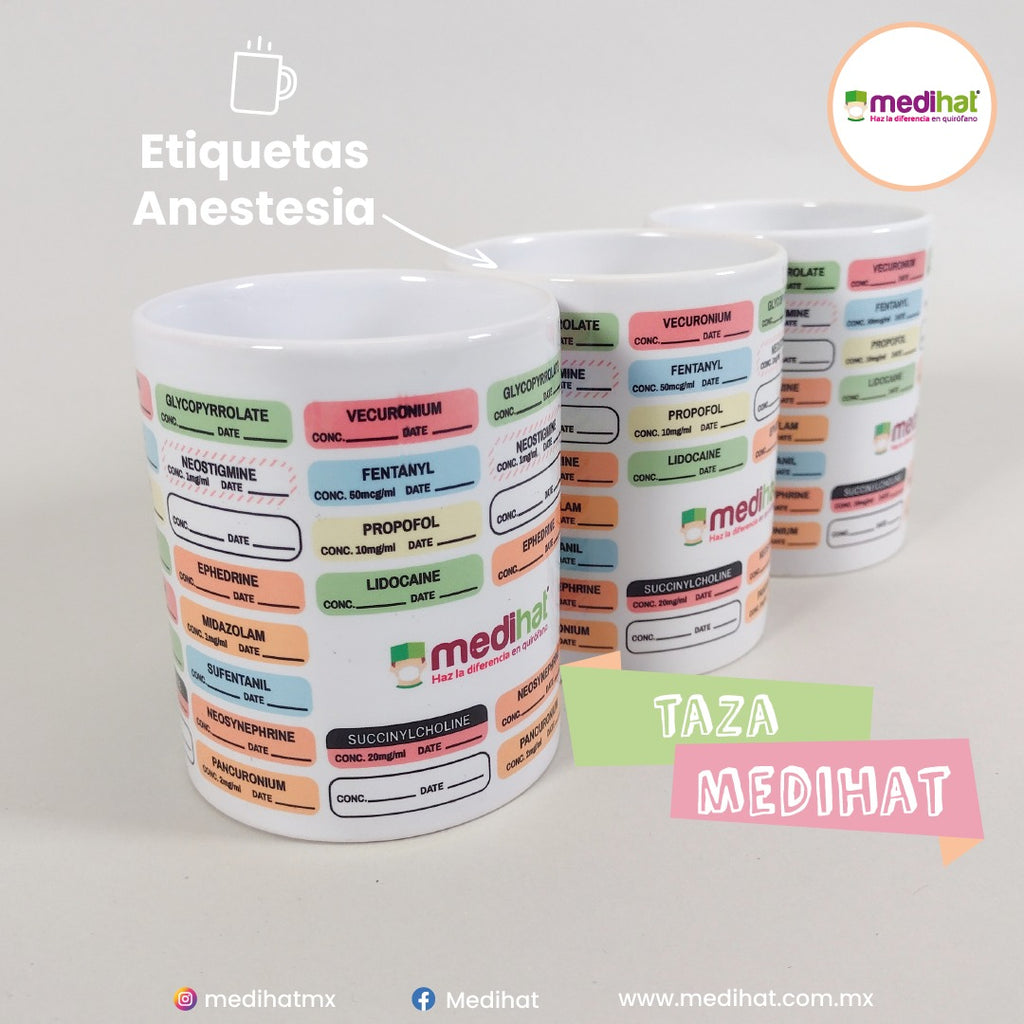 Taza MediHat Midazolam Anestesia (6727505444997)