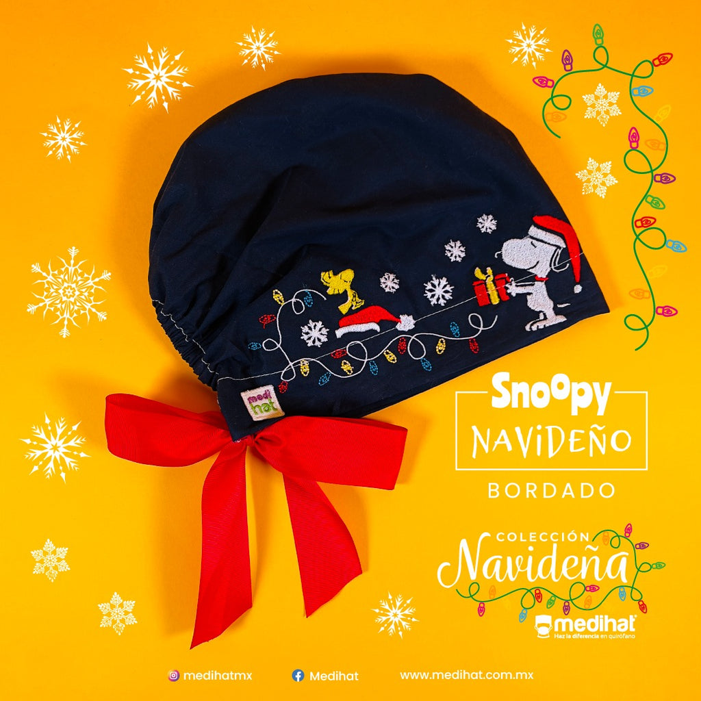 Snoopy Navidad bordado (6752086261893)